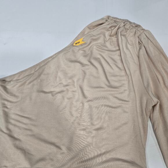 Michael Costello x REVOLVE Jada Mini Dress in Beige XS - Picture 4 of 13